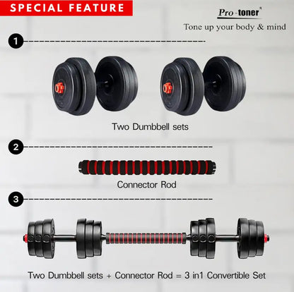 Protoner PVC 3 in 1 Convertible Gym Set