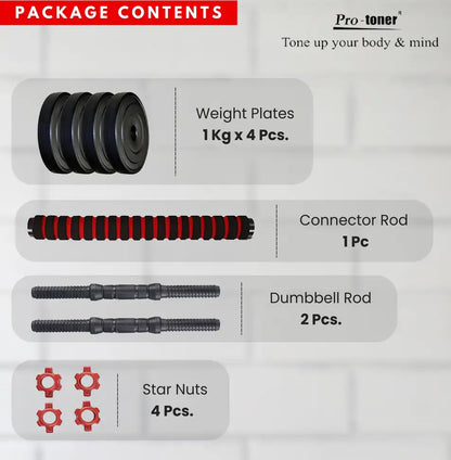 Protoner PVC 3 in 1 Convertible Gym Set