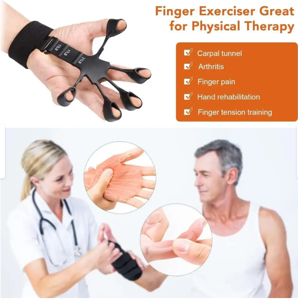 Pheonix FINGER GRIPPER WITH R SHAPE ADJUSTABLE SPRING COUNTER HAND GRIP Hand gripper