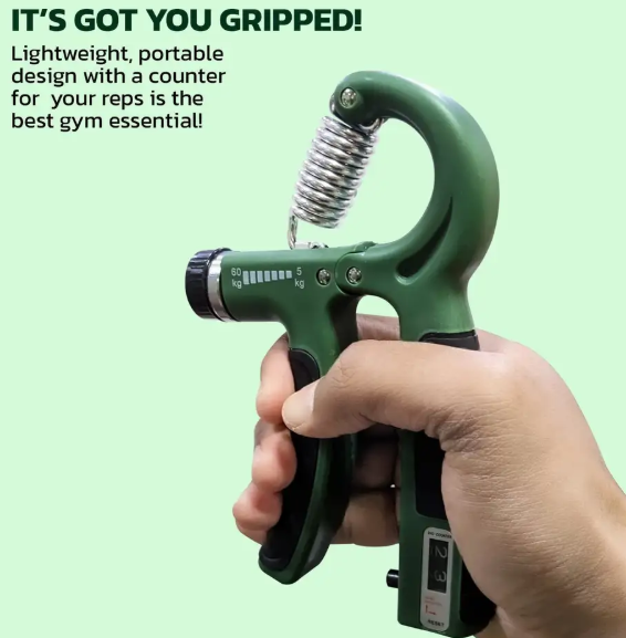 Pheonix FINGER GRIPPER WITH R SHAPE ADJUSTABLE SPRING COUNTER HAND GRIP Hand gripper