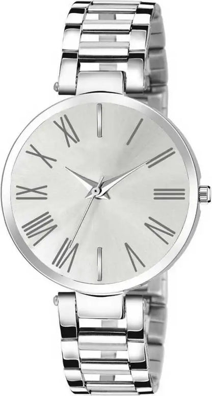 ShopGlobal New Model Steel Belt Steel Chain Analog Watch