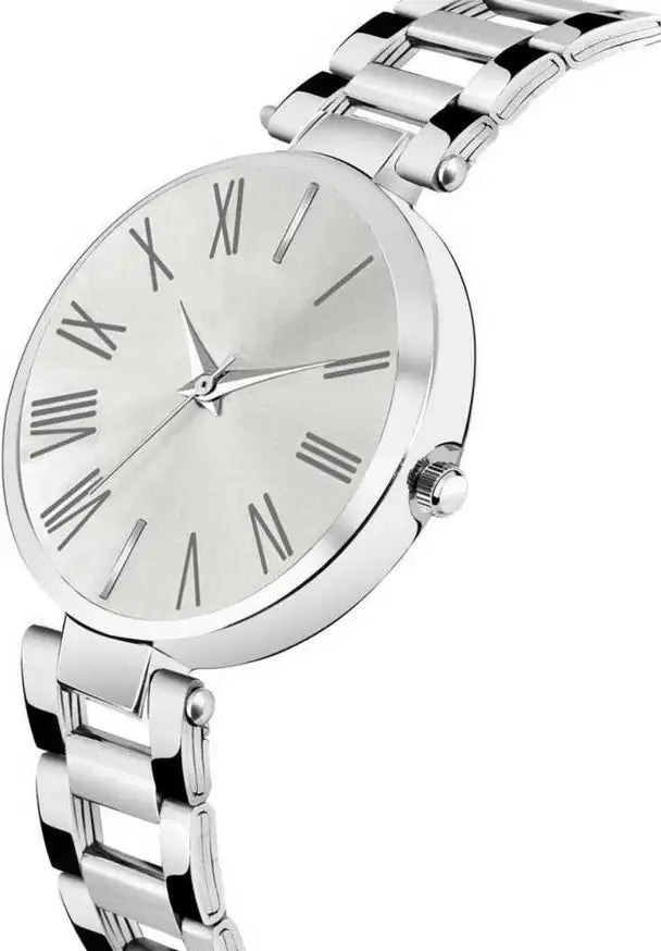 ShopGlobal New Model Steel Belt Steel Chain Analog Watch