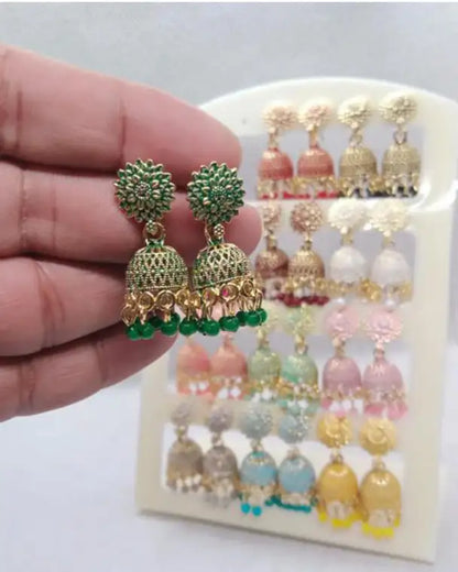 Jhumki Earring, Earring Set, Stud Earring, Plug Earring
