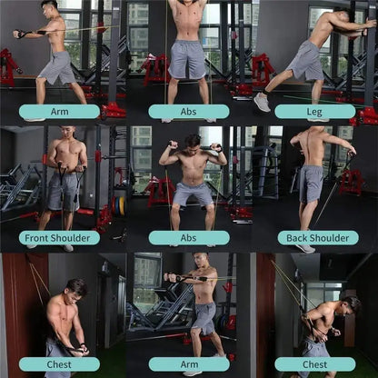 Resistance Bands Set – 5 Levels Workout Bands