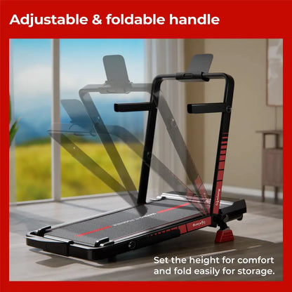 Lifelong Walking Pad Treadmill for Home 4Hp Peak Dc Brushless Motor Treadmill (Max Weight:110 kg)